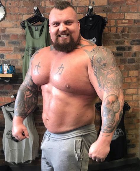 eddie hall naked|Photos & Videos